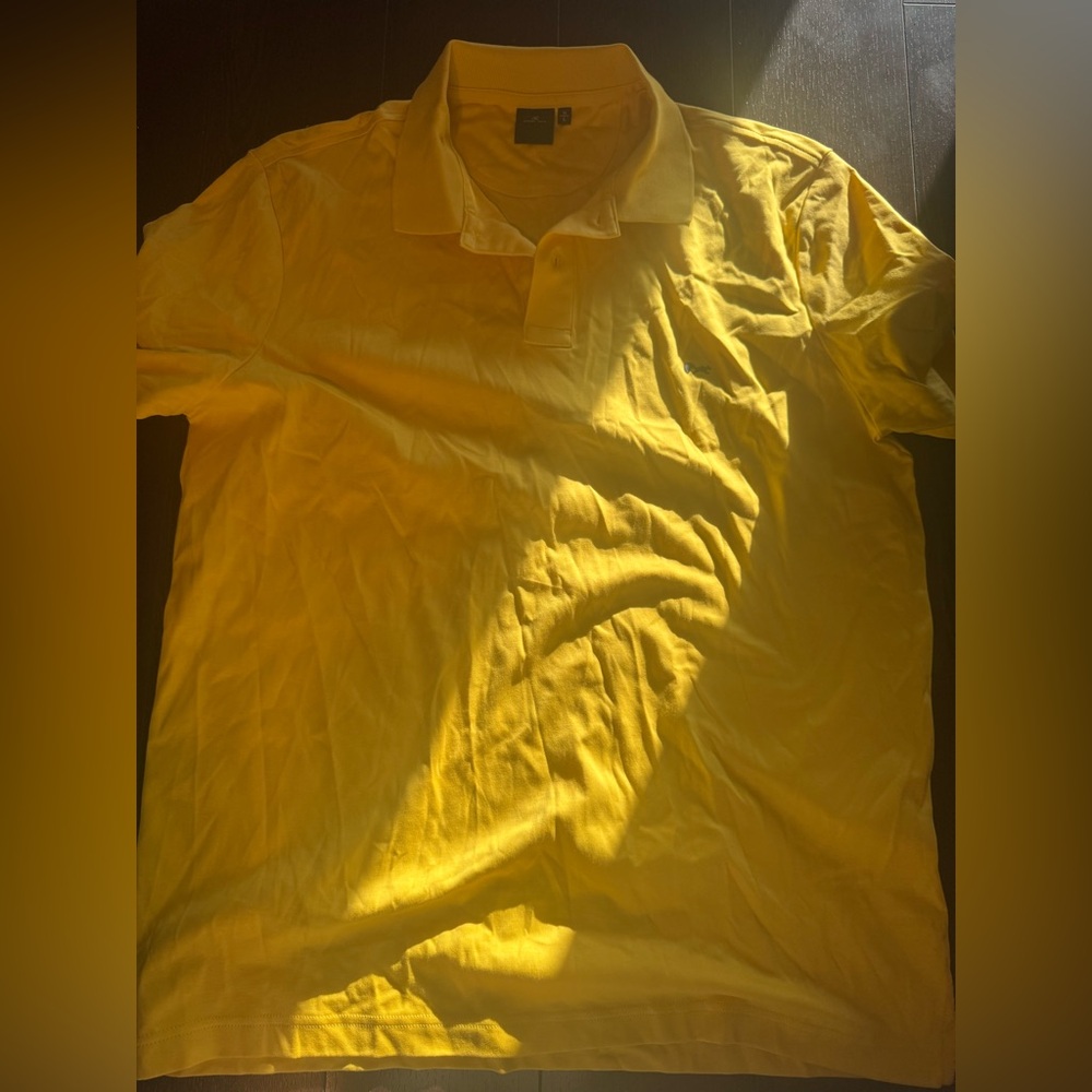 Classic Yellow Polo Shirt for Men